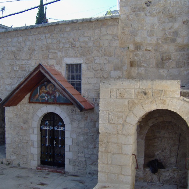 Graditeljska baština Srba u Jerusalimu, ukrštanja