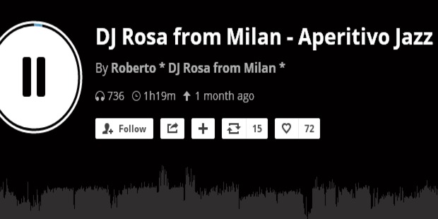  Aperitivo Jazz By  DJ Rosa from Milan 